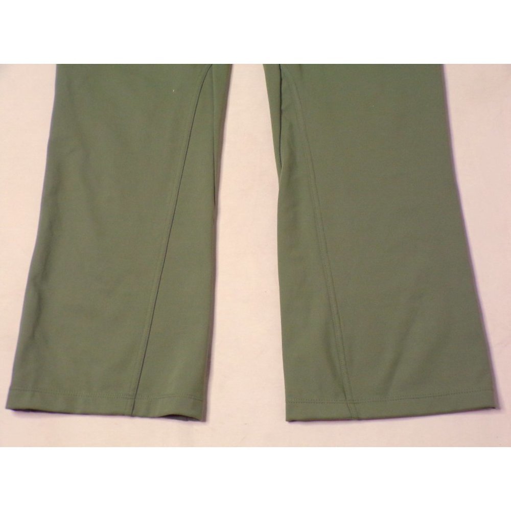 Zella Studio Lite Pocket Kick Flare Crop Leggings Green Small 4-6 NEW - Picture 5 of 8